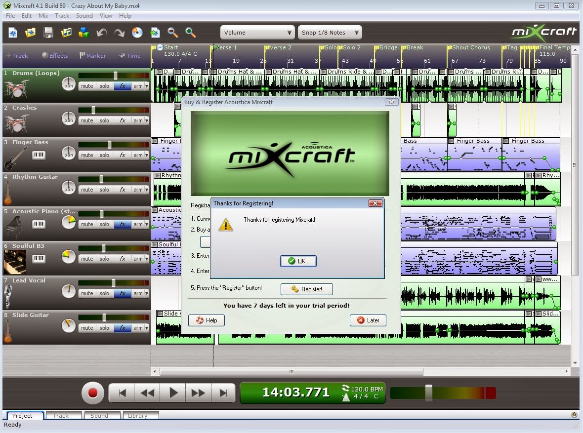 Acoustica Mixcraft 6.1.2017 Full İndir Acoustica Mixcraft 6.1.2017 Full İndir