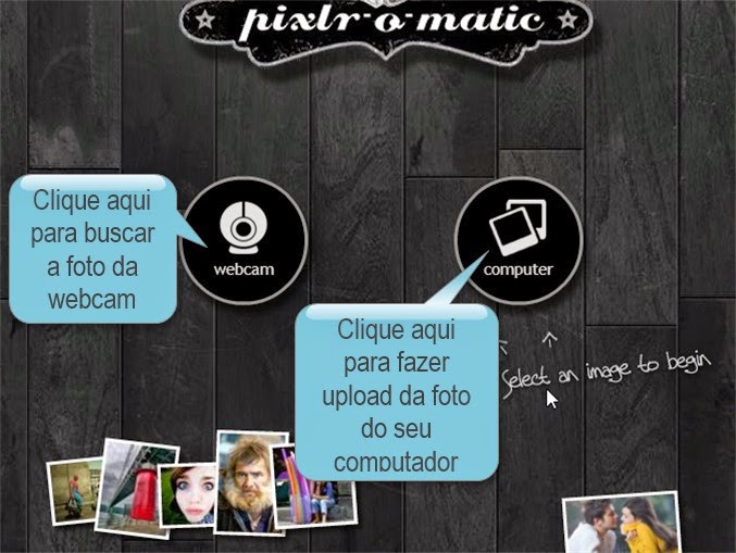 abrir o editor abrir o editor