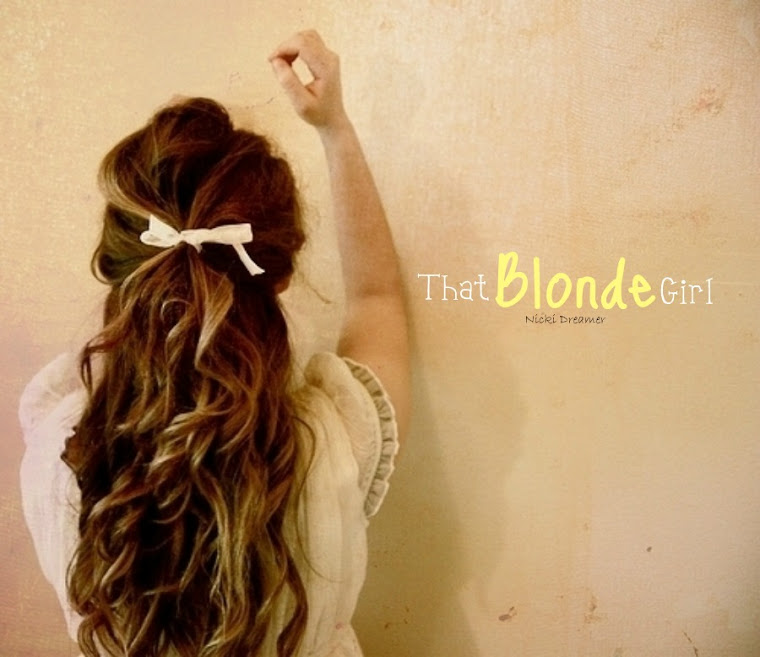 That Blonde Girl