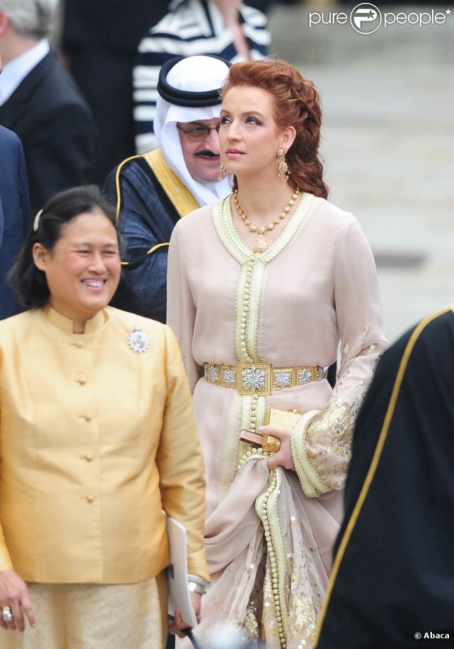 Lalla Salma prend part à la cérémonie de mariage du Prince William