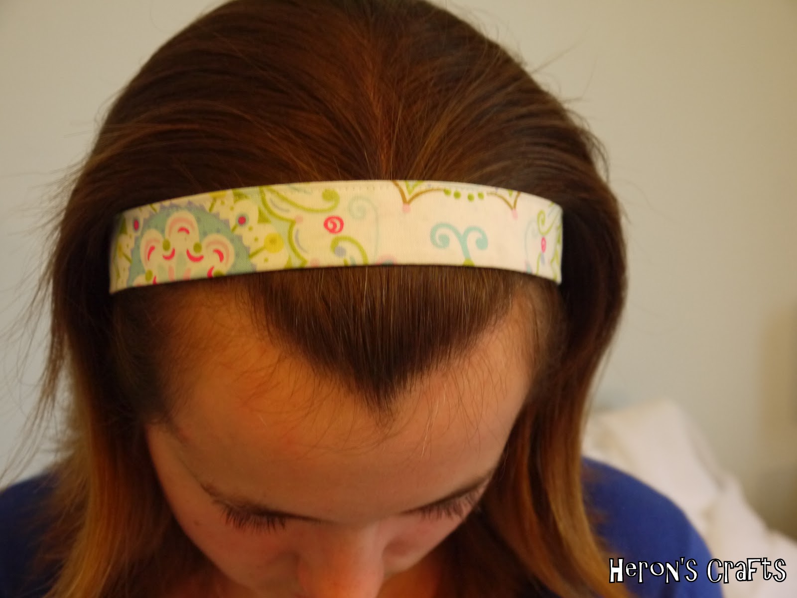 Heron's Crafts Easy Hairband Tutorial