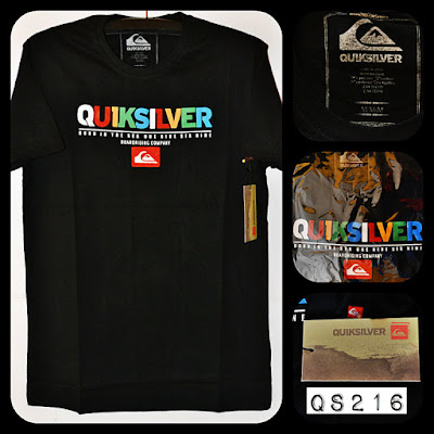 Kaos surfing skate QUIKSILVER kode QS216 Kaos surfing skate QUIKSILVER kode QS216