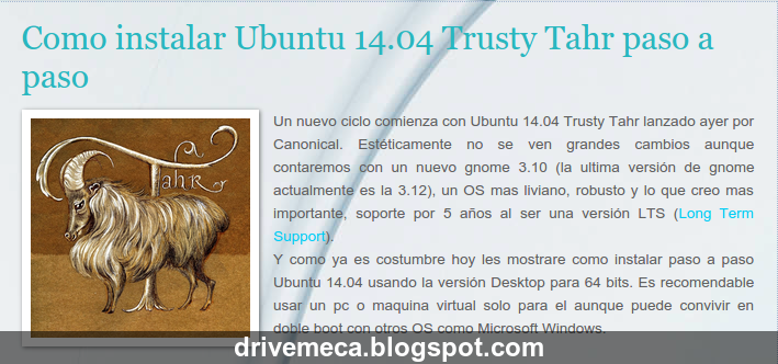 TOP 10 artículos de opensource consultados en el 2014 en drivemeca.blogspot.com