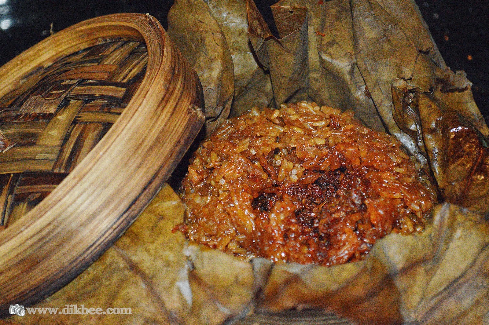 Pulut bersama sambal XO dalam daun teratai Pak John Steamboat & Yong Tao Foo | Promosi Buffet Ramadhan 2014