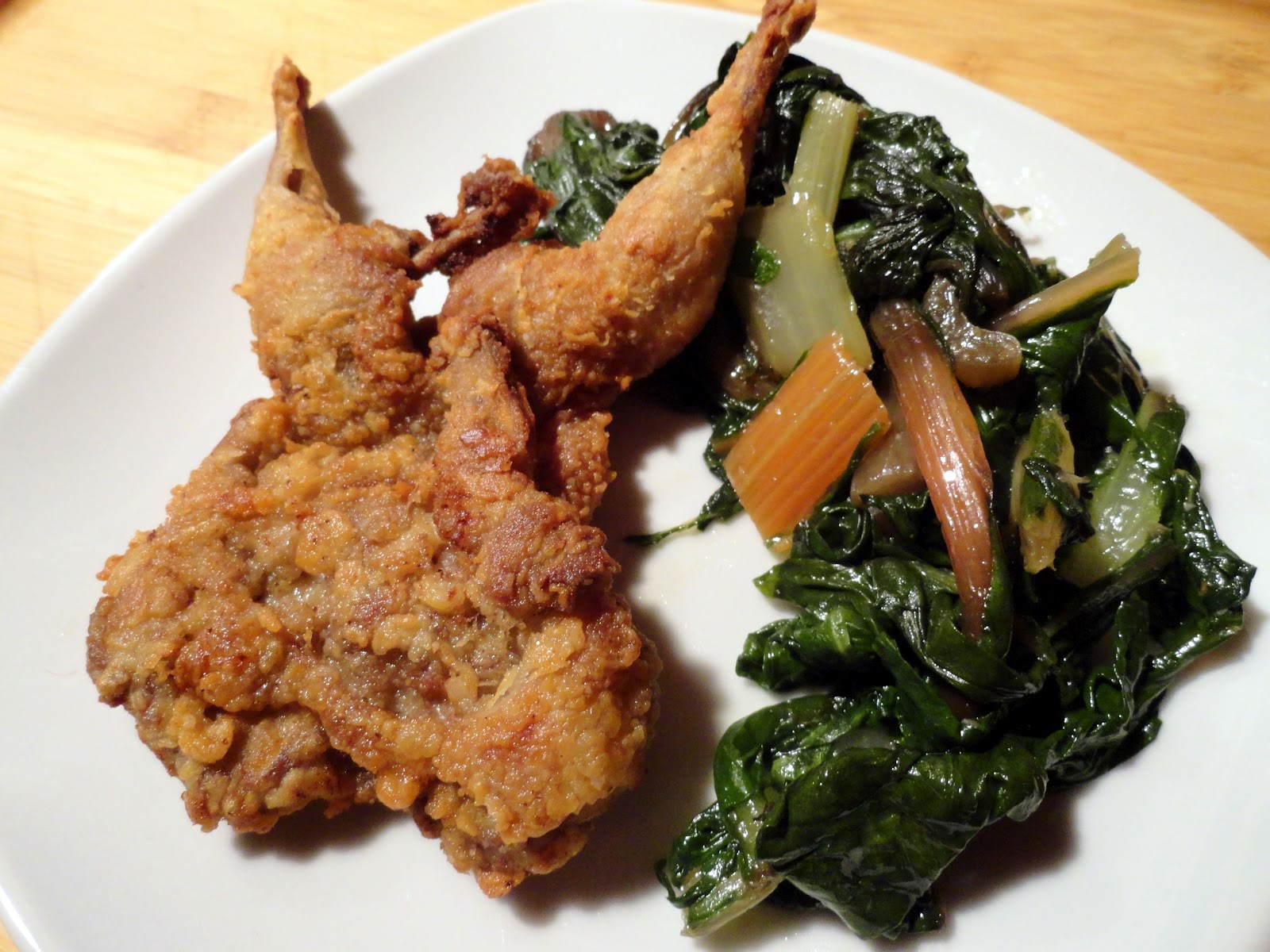 A Couple in the Kitchen Buttermilk Fried Quail