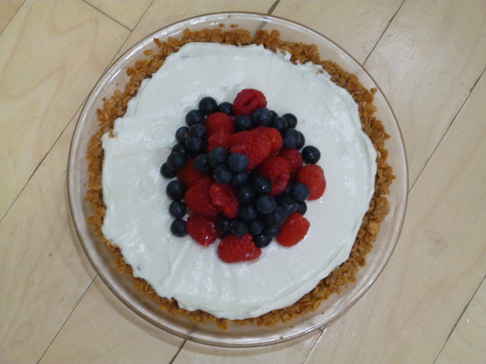 The Nerdy Chef Yogurt Berry Pie