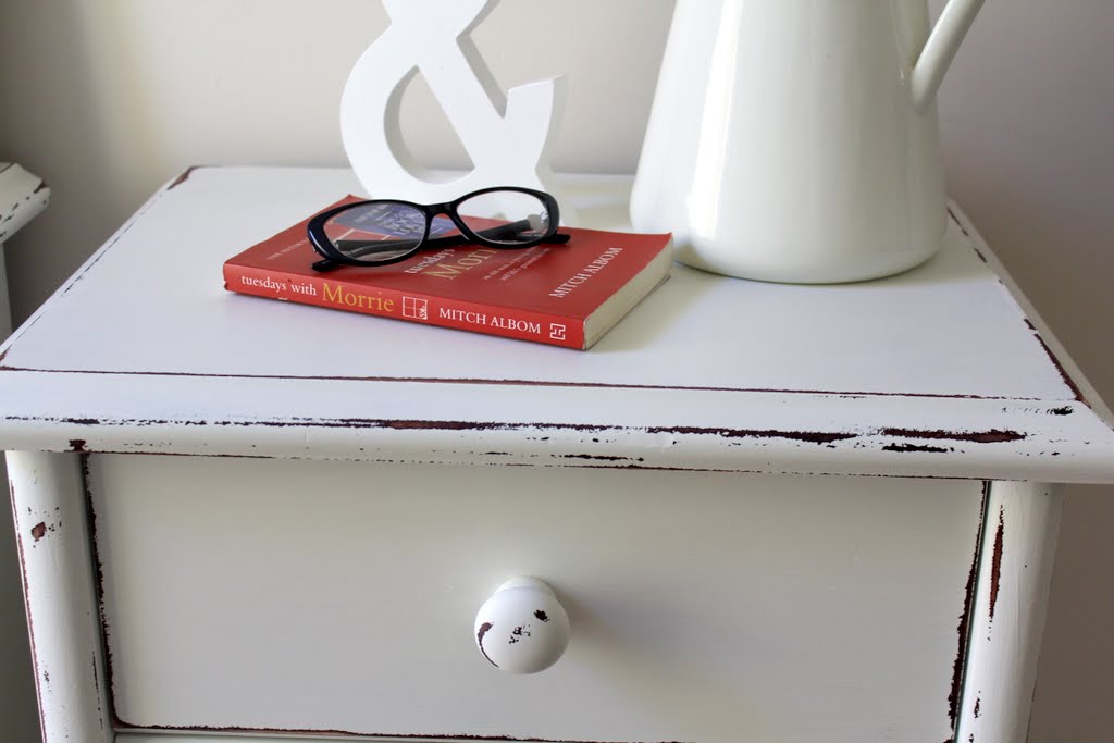 Lilyfield Life Shabby Chic White Bedside Tables