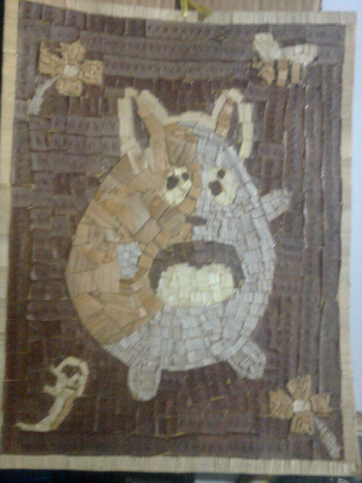 Creative World: Kolase benda alam