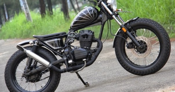 Modifikasi Honda Gl Pro 1994 Aliran Bratstyle