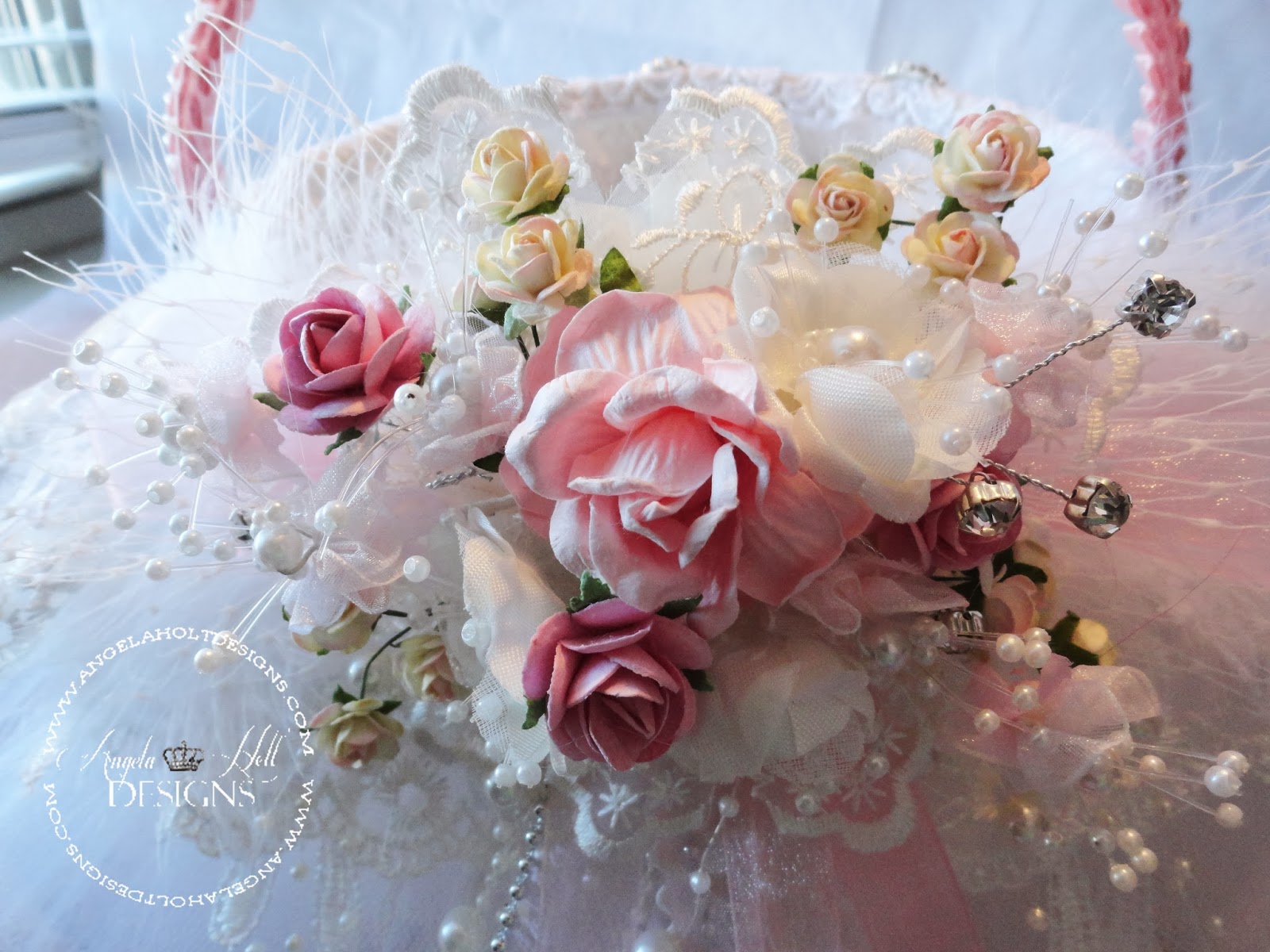 Angela Holt Designs Shabby Chic Basket Tutorial AMAZING!!!!