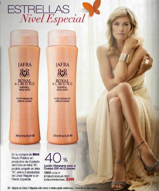 Loción Hidratante para el Cuerpo, marzo 2015 Loción Hidratante de jafra marzo 15