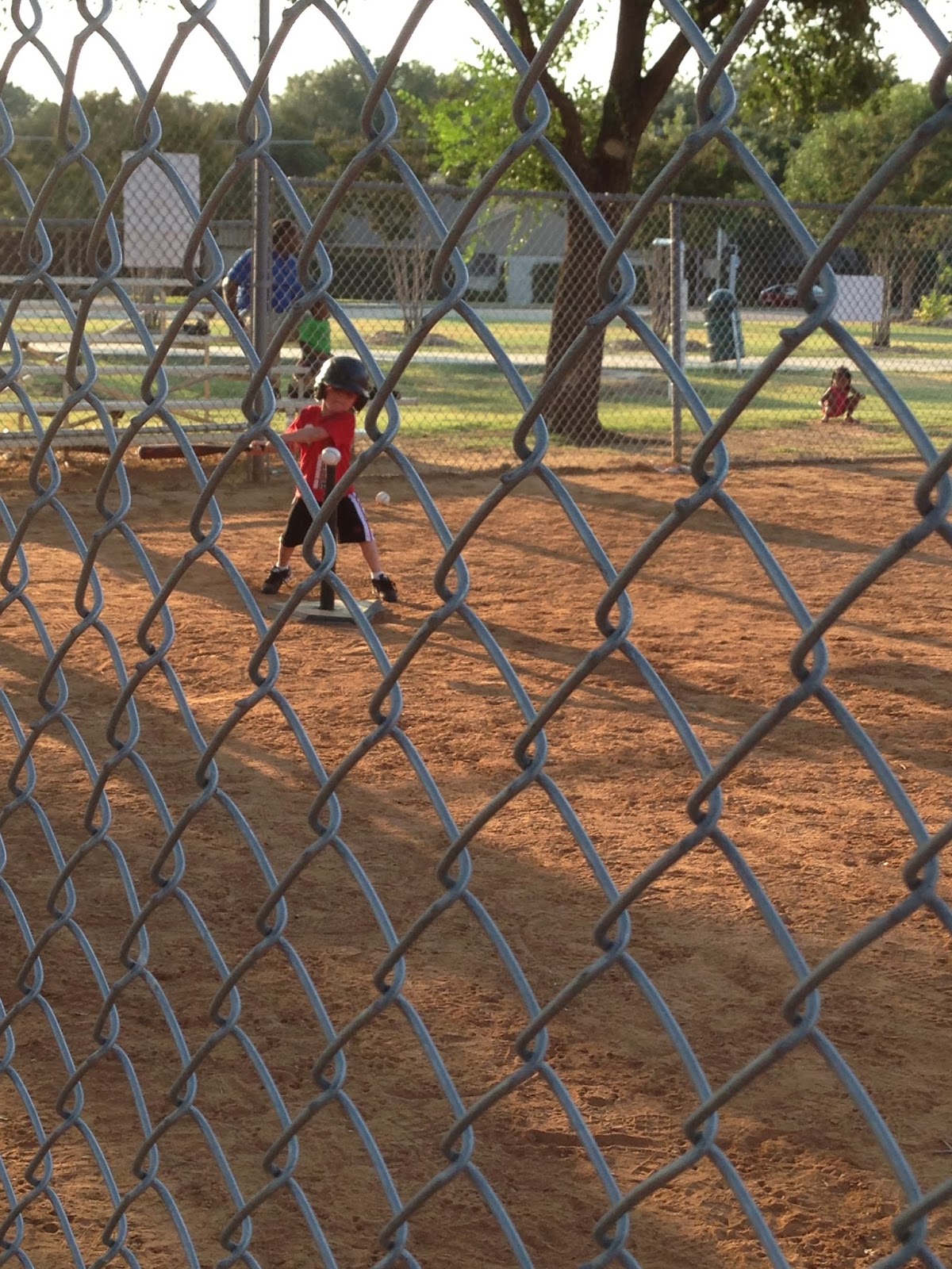 Keeping up with the Kuhlmans TBall Practice Game