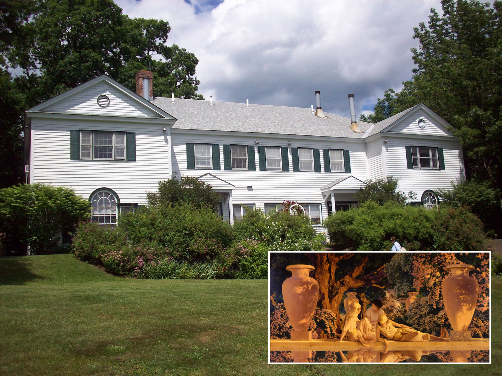 The Cottage In My Mind Maxfield Parrish House on Ebay "A Piece Of