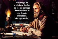 O COMEÇO DA ANSIEDADE É O FIM DA FÉ; E O COMEÇO DA VERDADEIRA FÉ É O FIM DA ANSIEDADE!