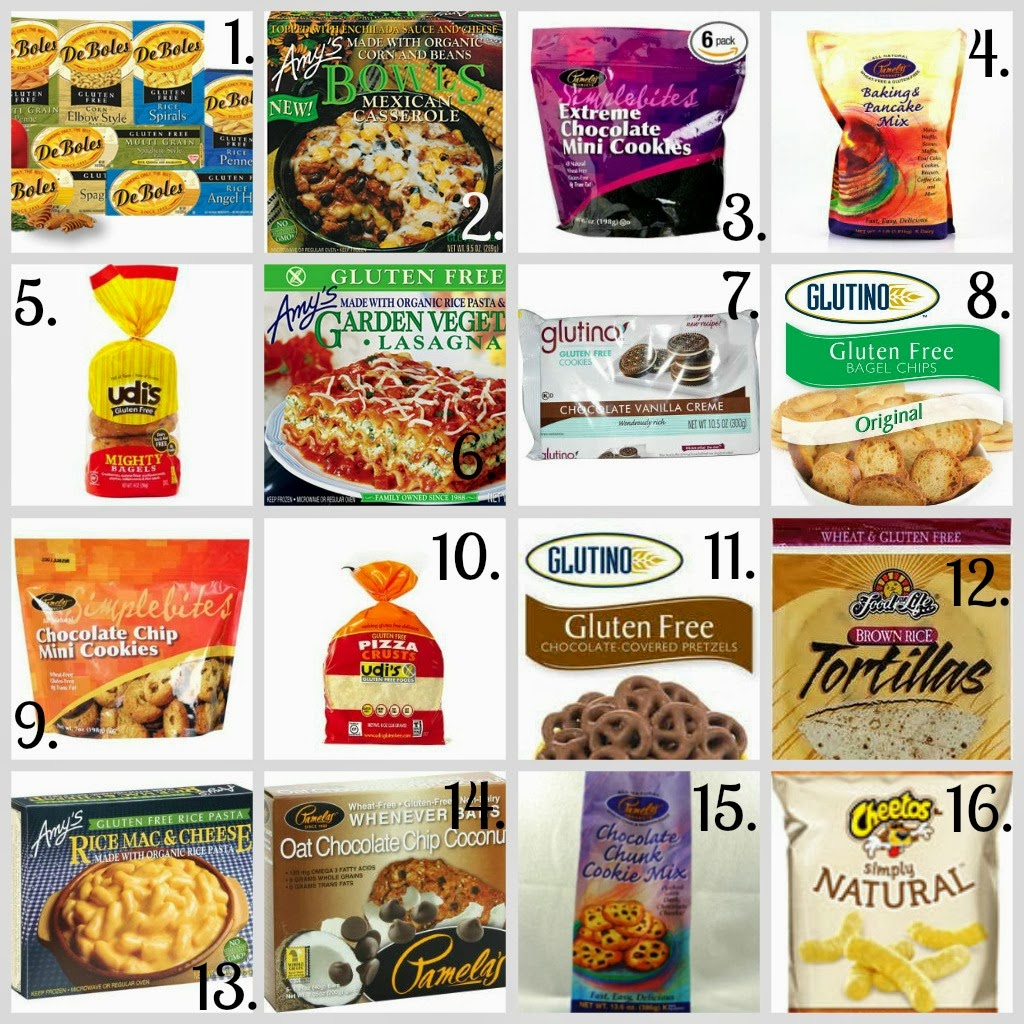 Your Gluten Free Shopping List - A Lil Bit Fancy