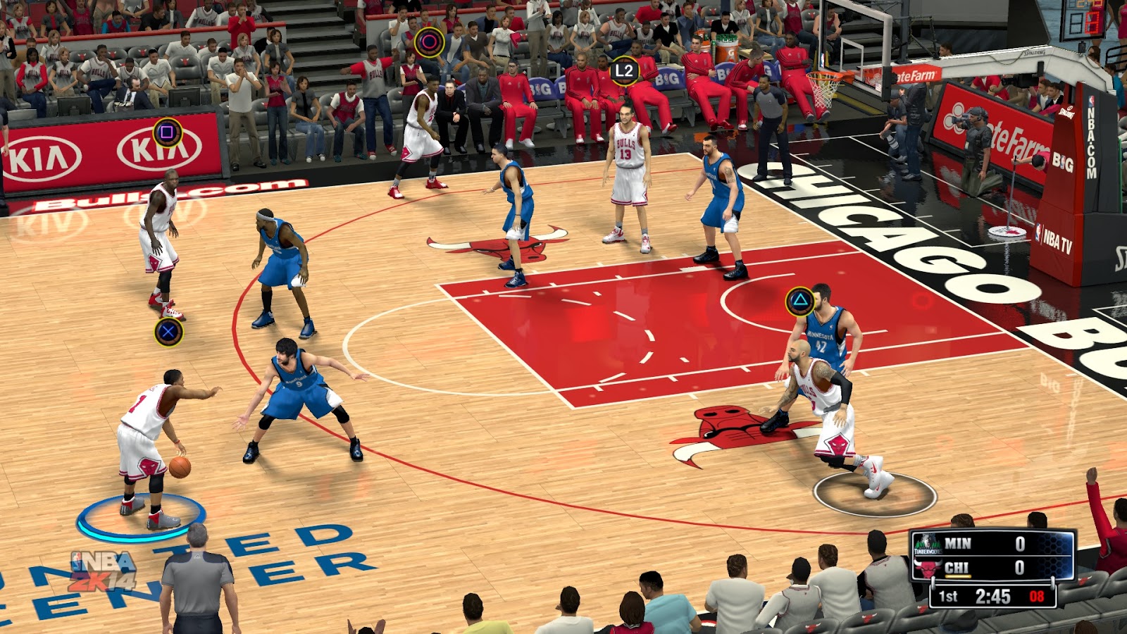 GreatKD ™: NBA 2k14 PS3 controller icons for PC.