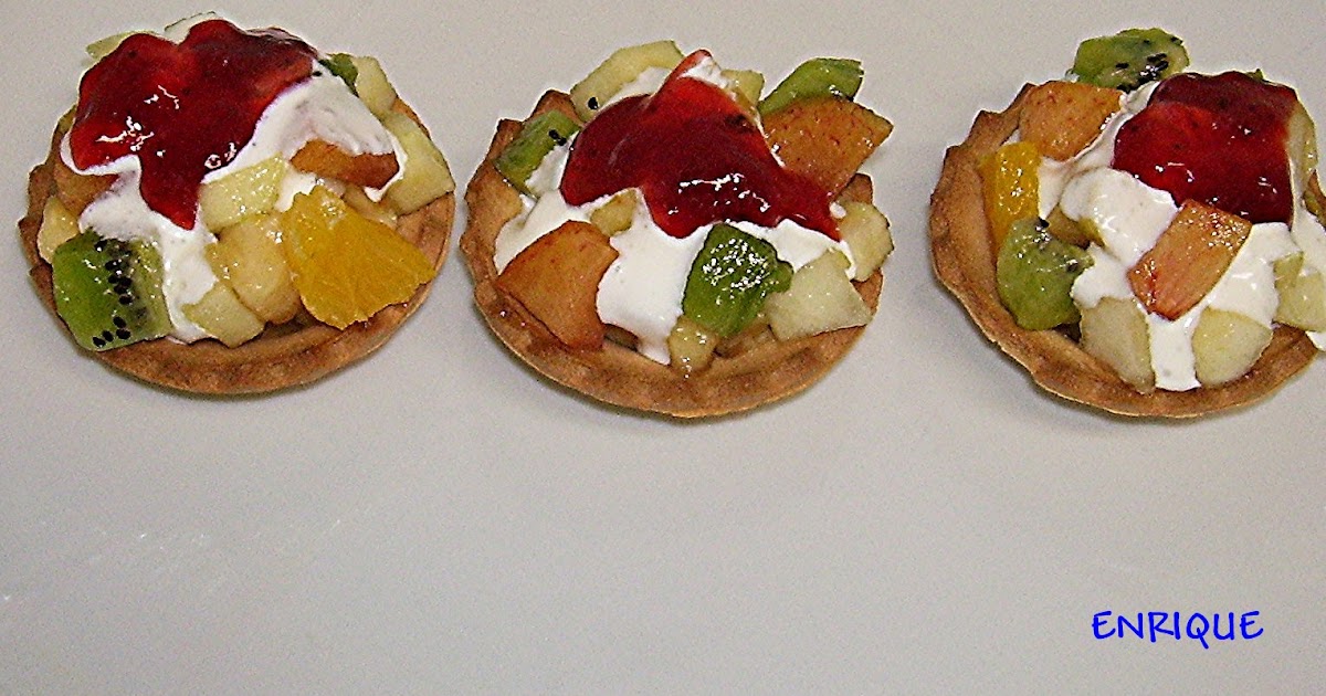 LA COCINA DE ENRIQUE: TARTA LETAS DE FRUTAS CON CREMA DE QUESO