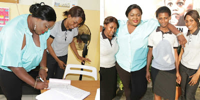 Actress Eiola Badmus celebrates Birthday with the less privileged