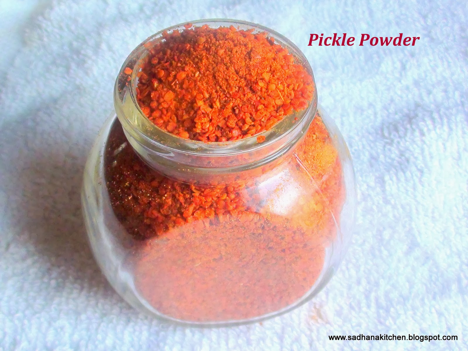 Madappalli Temple's Kitchen Pickle Powder