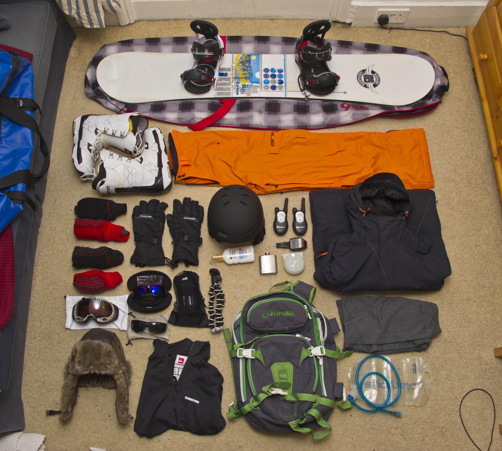 Carb Free Creativity Packed for snowboarding