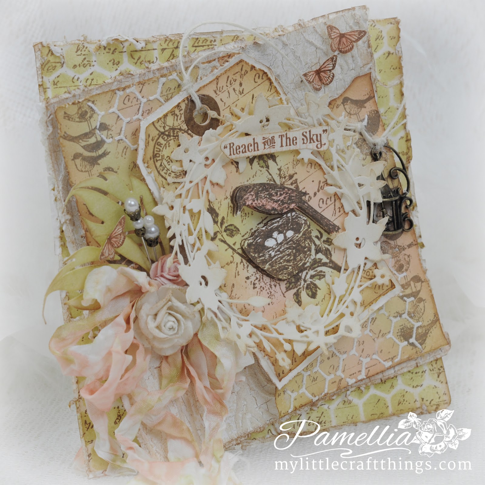 Crafty Cardmakers 138 Make Your Own Background I Just Love Making My Own Backgrounds So Decided To Do Three Diffe Layers With Background Designs Used Distress Inks Stamps
