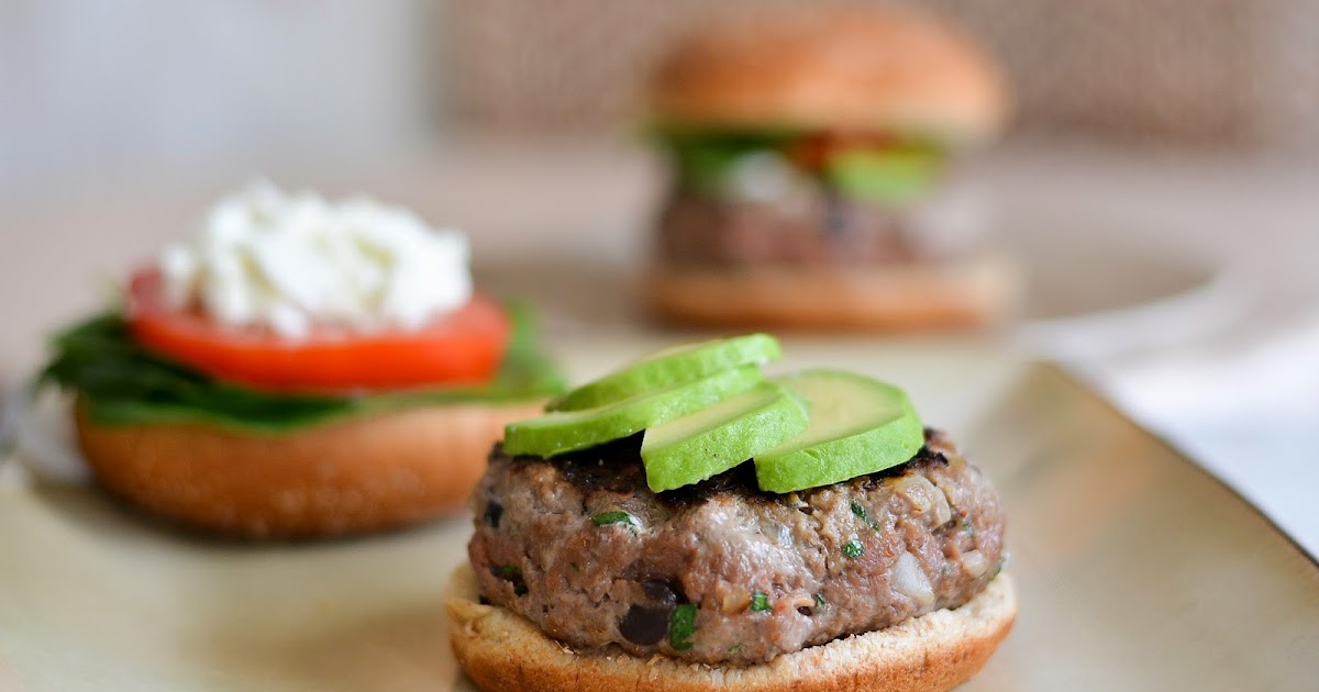 Protein Treats By Nicolette Beef & Black Bean Burgers