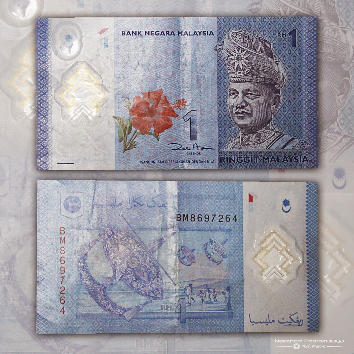 Polymer banknotes collection Neezhom Photomalaya