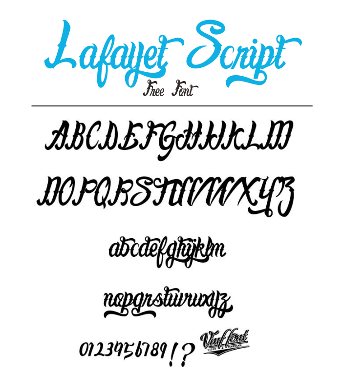 Lafayet Script Font Download Kumpulan 30 Font Script Desainer grafis - Lafayet Script Font