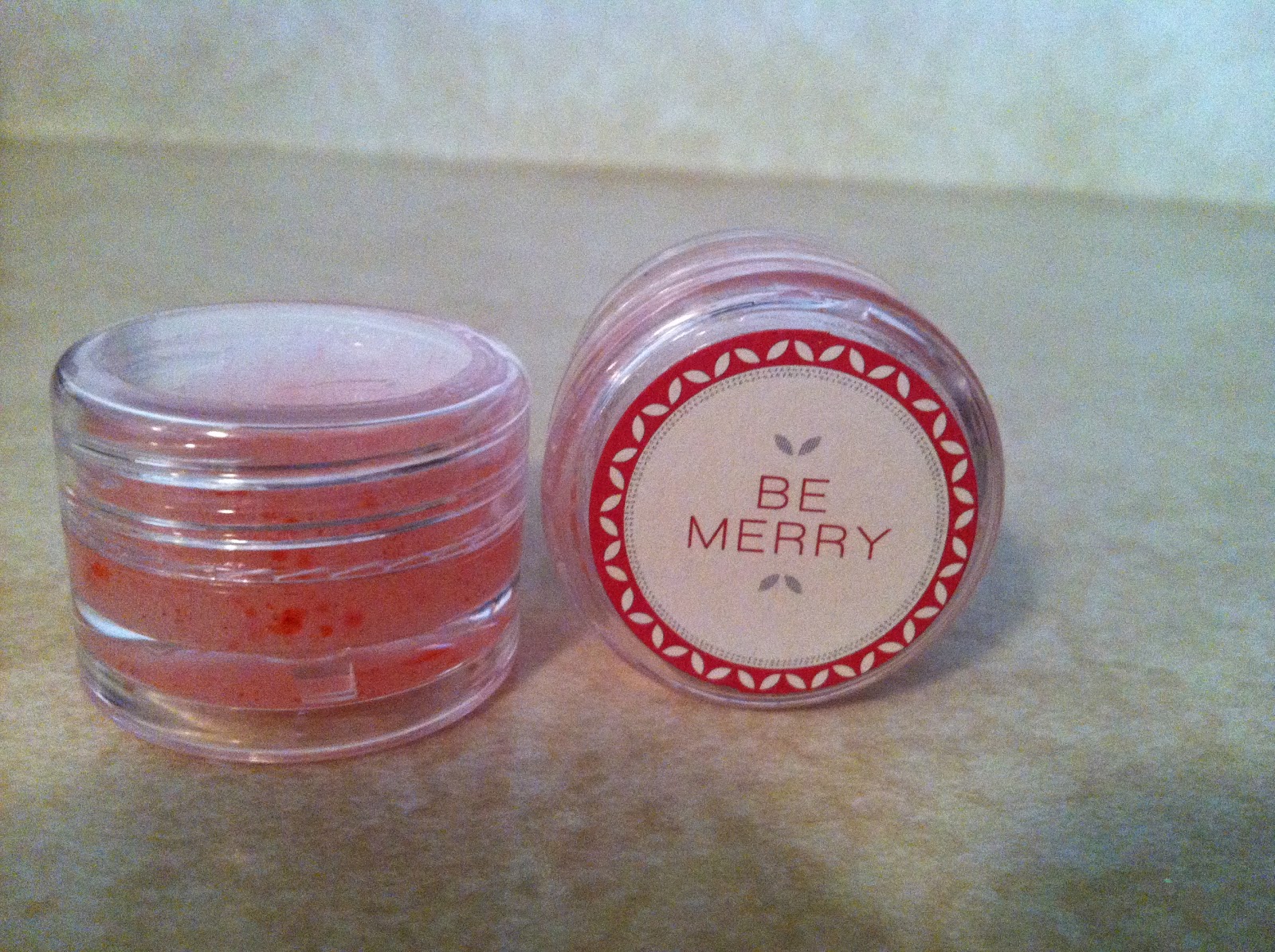 Our Family of Four Candy Cane Lip Gloss