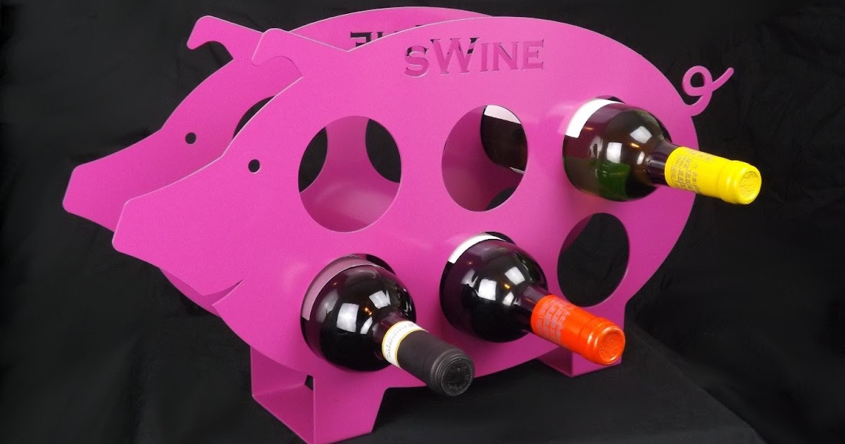 Lovely Shaped Wine Racks from The Metal House Vinspire