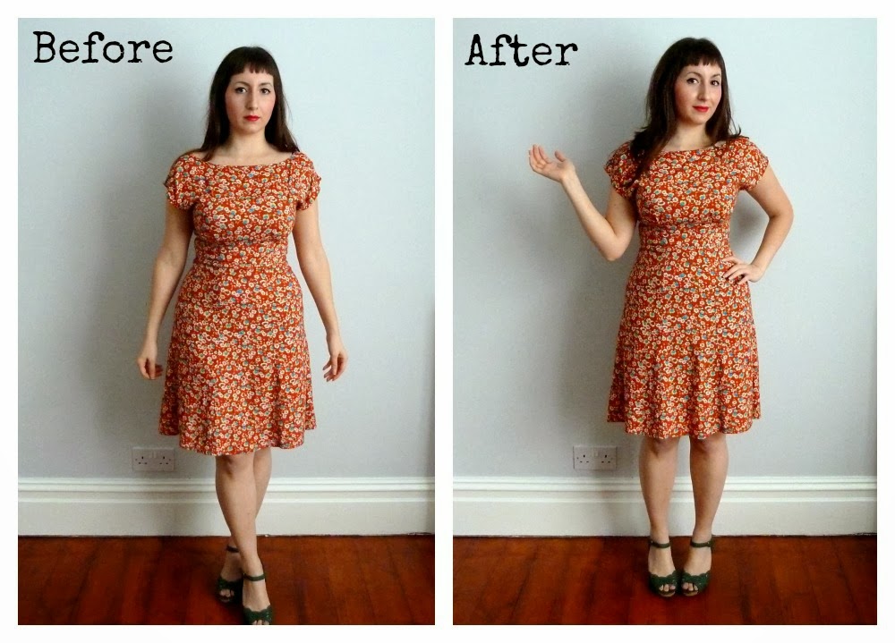 Using shapewear to create a vintage silhouette - A Stitching Odyssey