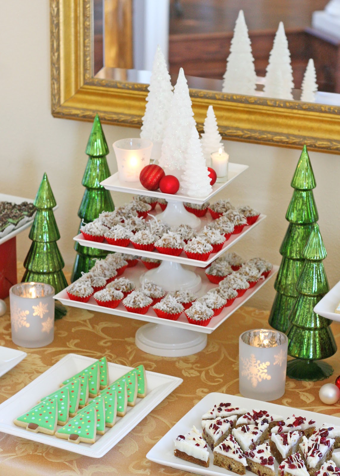 Classic Holiday Dessert Table - Glorious Treats