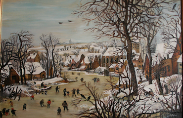 Brueghel " Paesaggio invernale " Angela Frattalemi