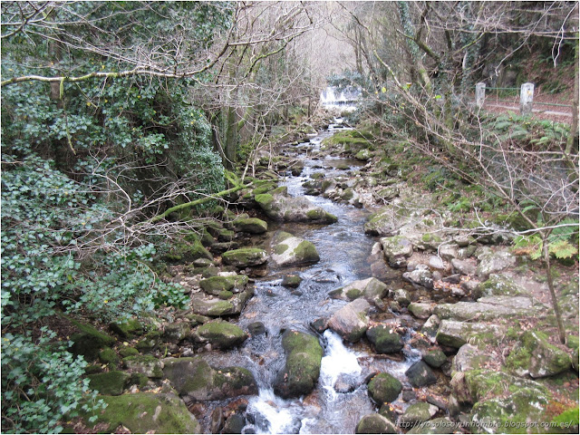 el río después de la cascada el río después de la cascada