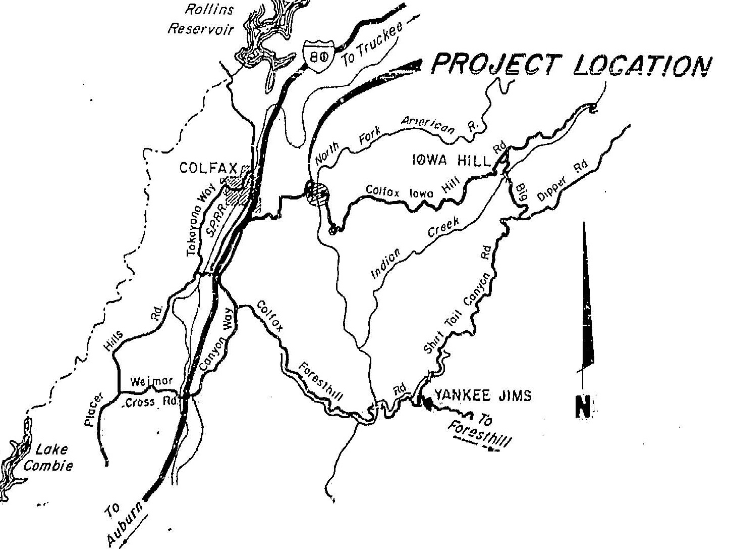 Bridge of the Week Placer County, California Bridges Iowa Hill