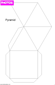 Triangular Pyramid Net | Triangular Pyramid