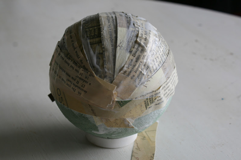 I am so crafty, I sweat glitter Shabby Chic hat stands Day 261