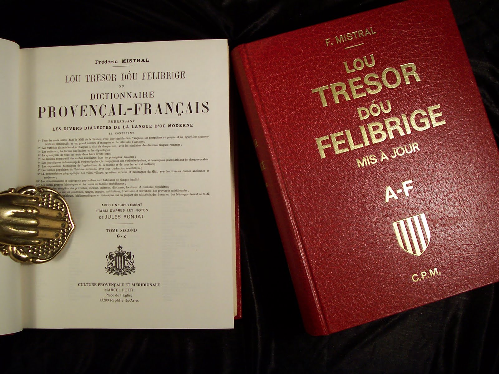 Librairie Ancienne Et Autres Tresors Frederic Mistral Lou Tresor Dou Felibrige Edition De L Abbe Marcel Petit