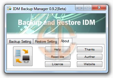 IDM Backup Manager v0.9.2(Beta)
