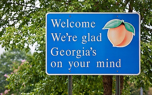 Georgia's on my mind