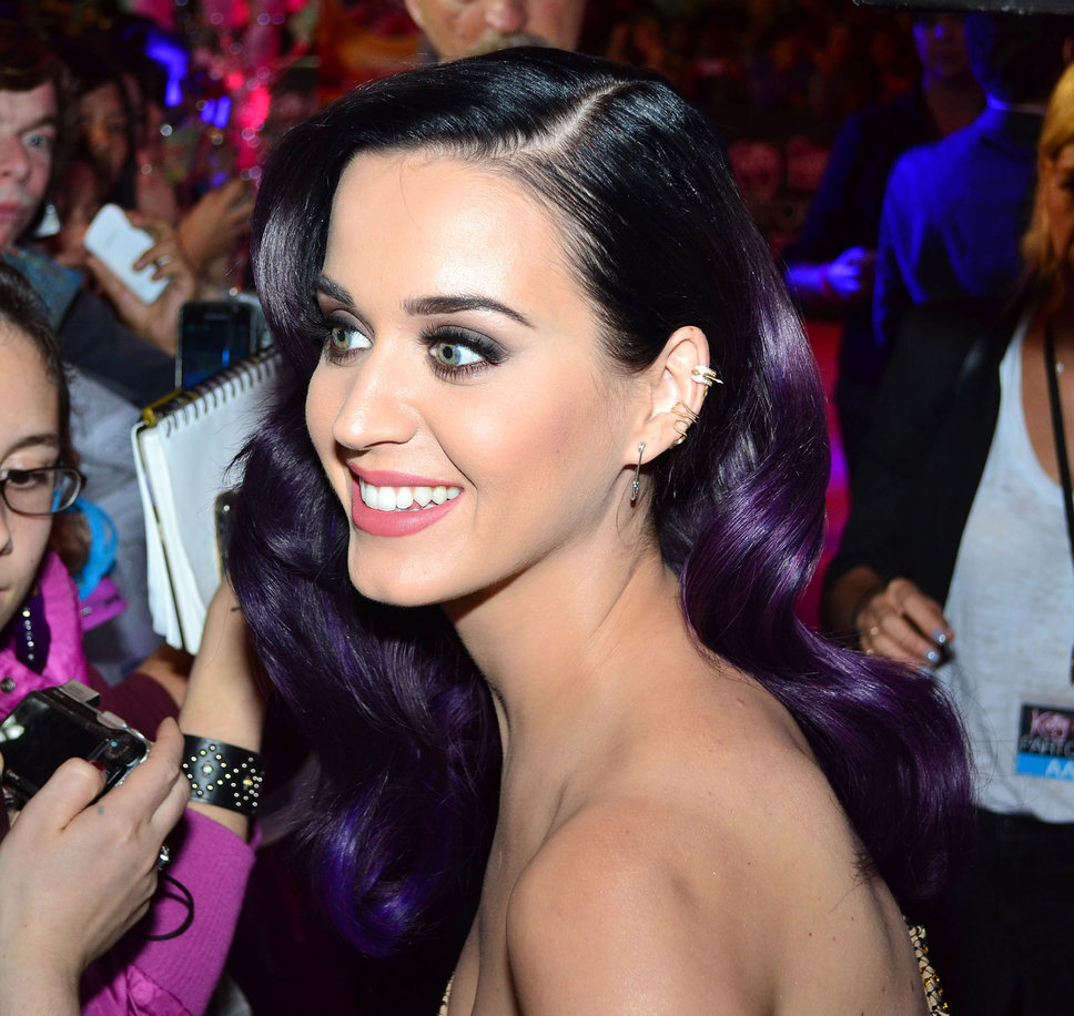 Katy Perry: Katy Perry Purplehair Katy Perry
