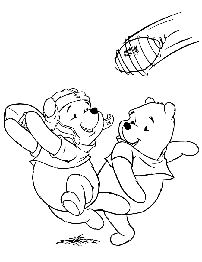 Kids Page Football H M Coloring Pages