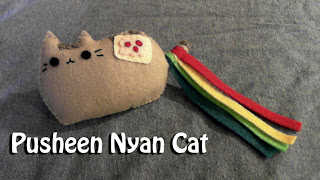 How to Make a Pusheen Nyan Cat plushie tutorial