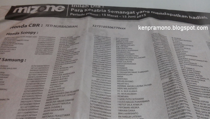 Pemenang Undian Mizone Kesatria Semangat 3 Pemenang%2BUndian%2BMizone%2BKesatria%2BSemangat1