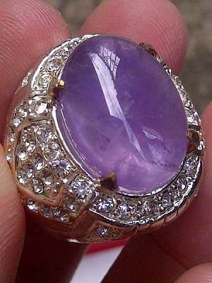 Batu Cincin Lavender Batu Cincin Lavender