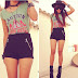 Step out in style with high waist shorts