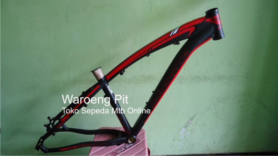 Jual Frame United Dominate Merah Hitam Sepeda Gunung