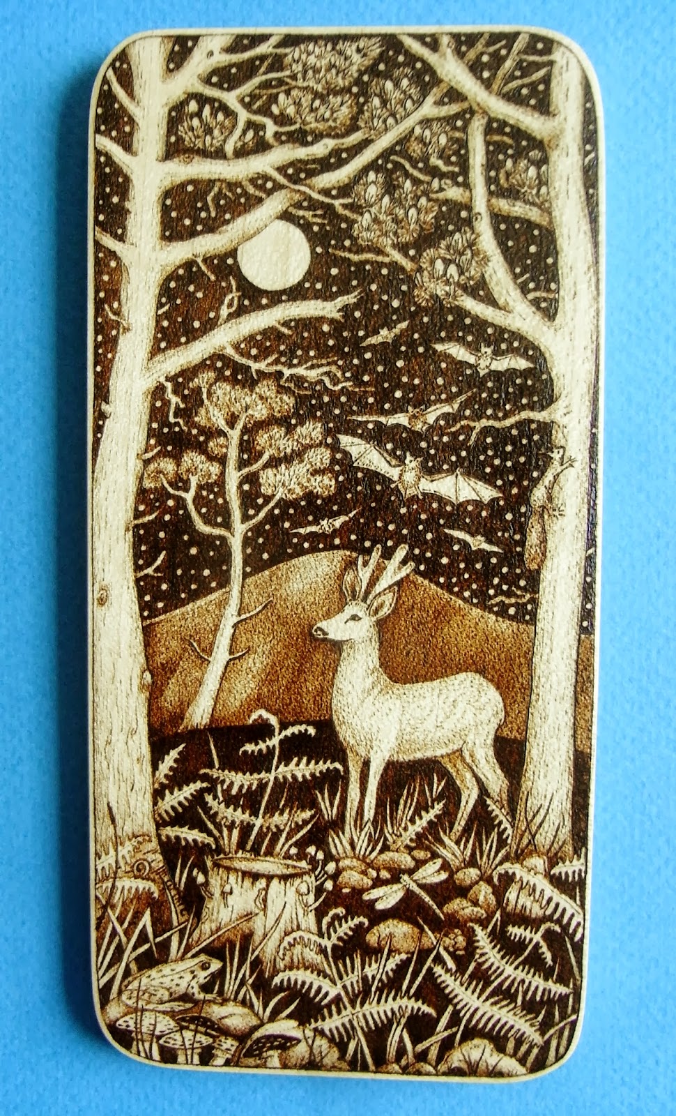 ENCHANTEDART Pyrography and Illustration PyroArt Pieces