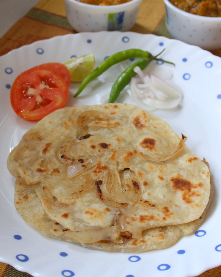 Onion Kulchas How to make Onion Kulcha Step by Step Recipe