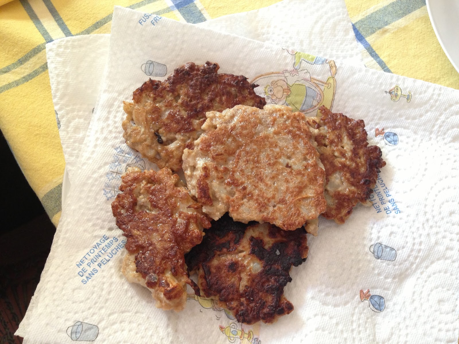 Double Trouble Kitchen Edition Cauliflower Fritters with Lime Yogurt
